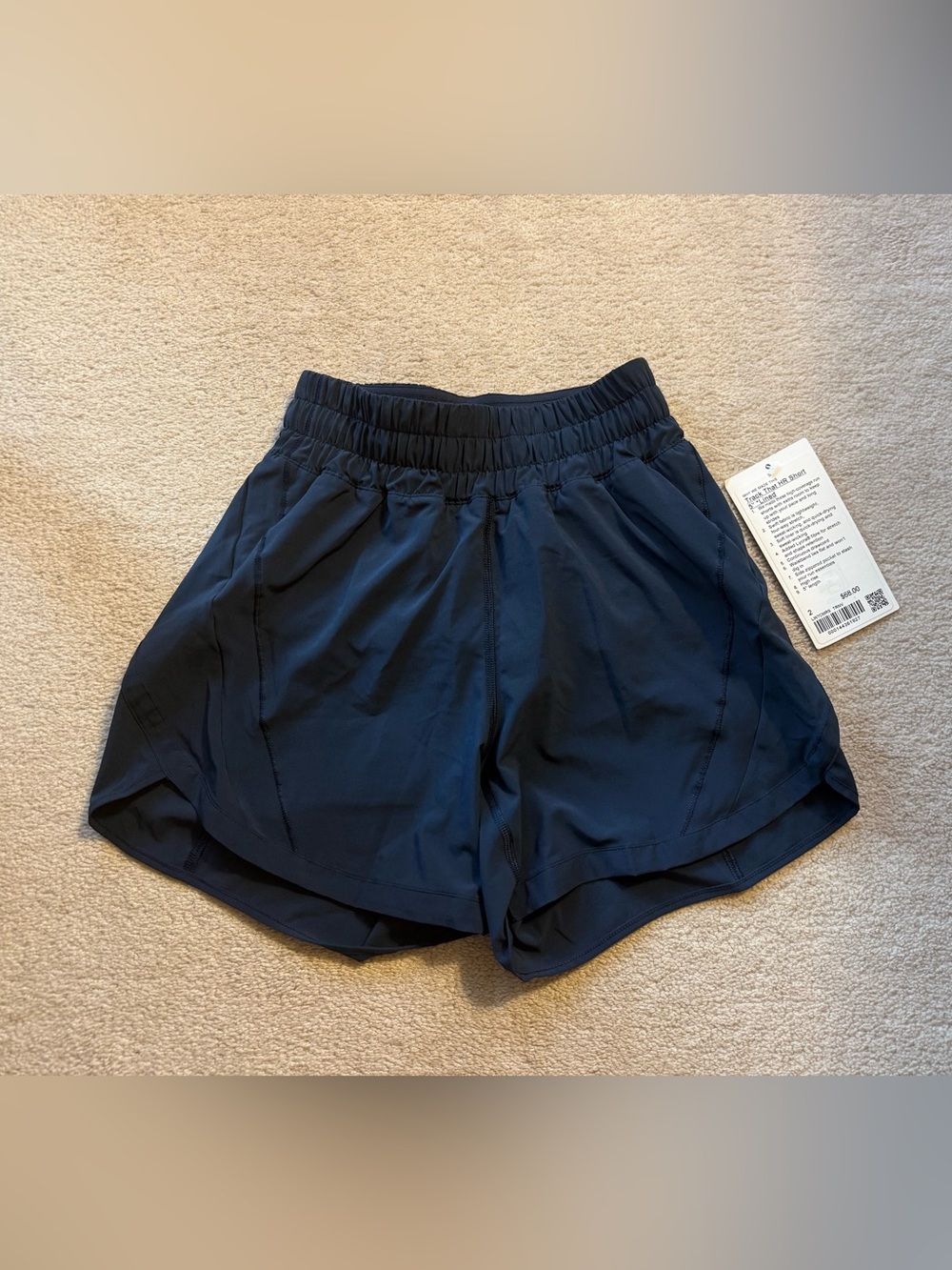 NWT: Lululemon track that short, 2